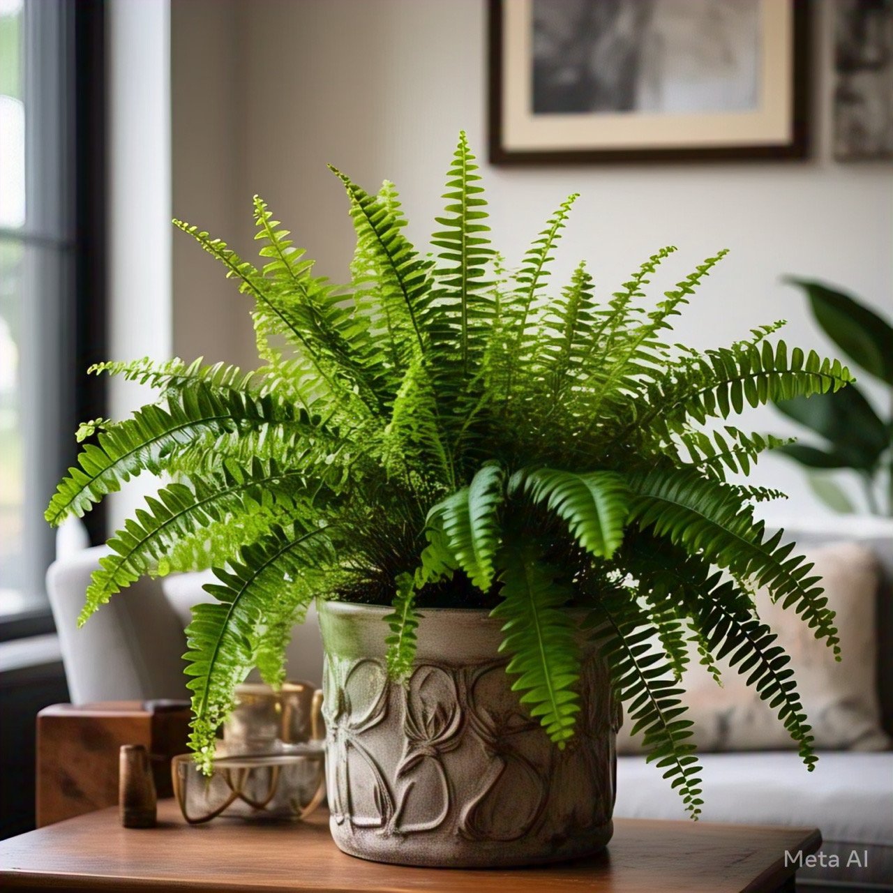 Boston Fern (Nephrolepis exaltata)